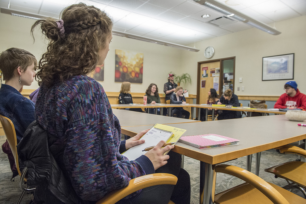SIU University Honors Program classroom