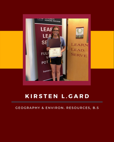 Kirsten L Gard - Geography & Environmental Resources, B.S.