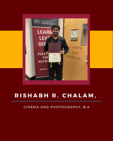 Rishabh R Chalam - Cinema and Photography, B.A.