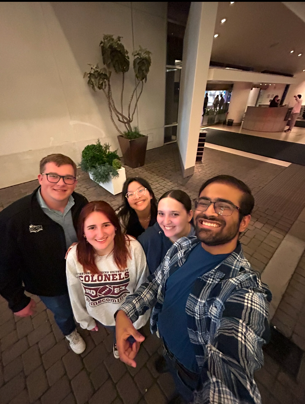 Natalie Eves visits National Collegiate Honors Council