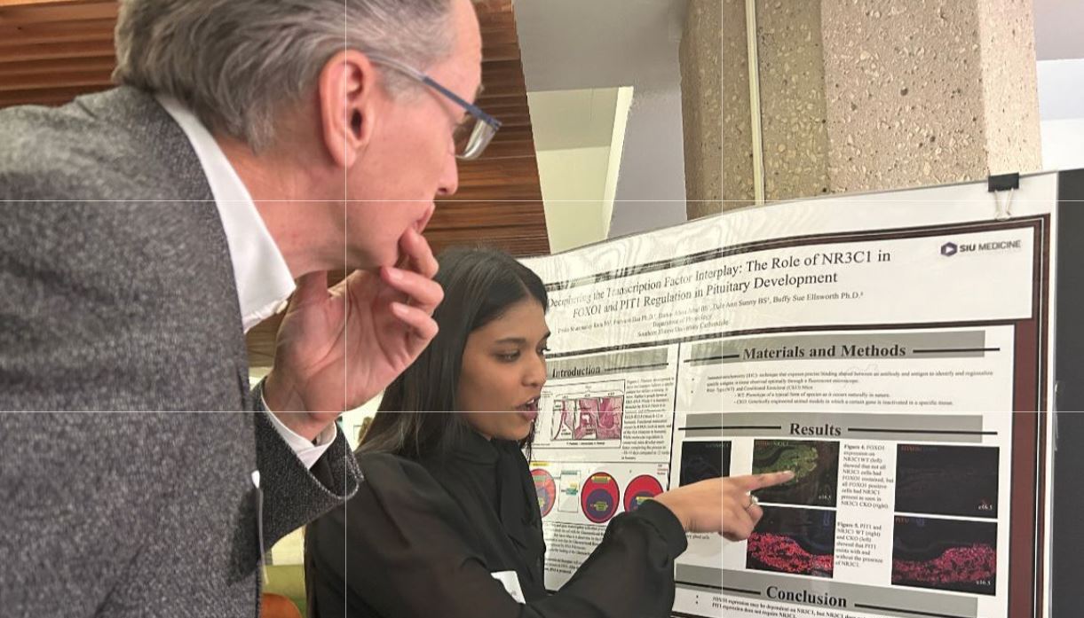 Prisha Kittu presents research results